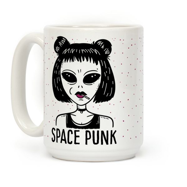 Space Punk Alien Coffee Mug Space Punk Alien Coffee Mug