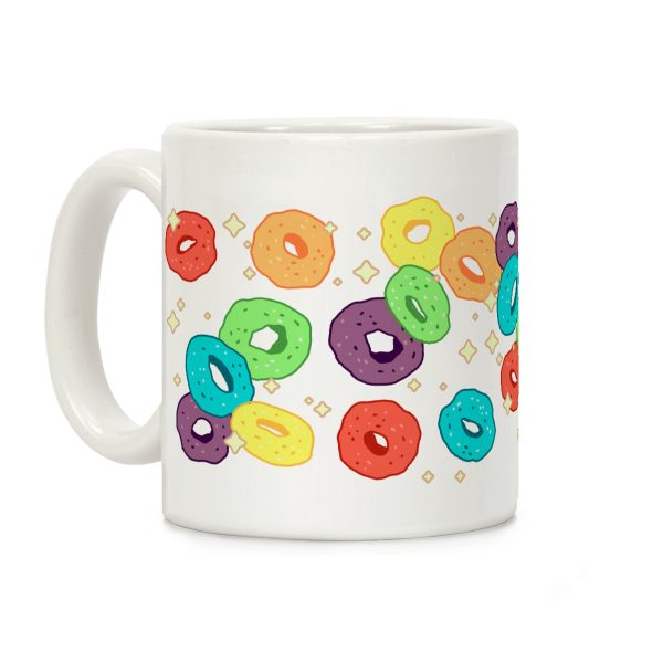 Spacey Fruity Cereal Coffee Mug Spacey Fruity Cereal Coffee Mug