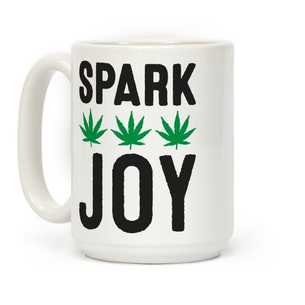Spark Joy Weed Coffee Mug Spark Joy Weed Coffee Mug