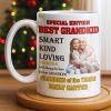 Special Edition Best Grandkid Smart Kind Loving - Personalized Custom Coffee Mug - GRK114_MG