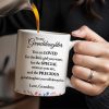 Special Love Message For Granddaughter With Beautiful Flowers - Personalized Custom Coffee Mug - GDT087_MG Special Love Message For Granddaughter With Beautiful Flowers - Personalized Custom Coffee Mug - GDT087_MG