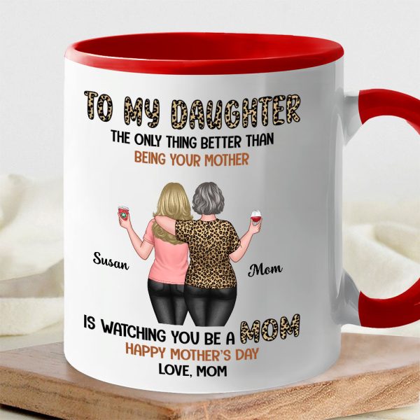 Special Mother's Day Gift for Daughter - A Unique Mug to Celebrate Becoming a Mom Special Mother's Day Gift for Daughter - A Unique Mug to Celebrate Becoming a Mom