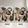 Specially Designed Makeup Lover's Mug With Lipstick And Brushes - Personalized Custom Coffee Mug - HOB006_MG Specially Designed Makeup Lover's Mug With Lipstick And Brushes - Personalized Custom Coffee Mug - HOB006_MG