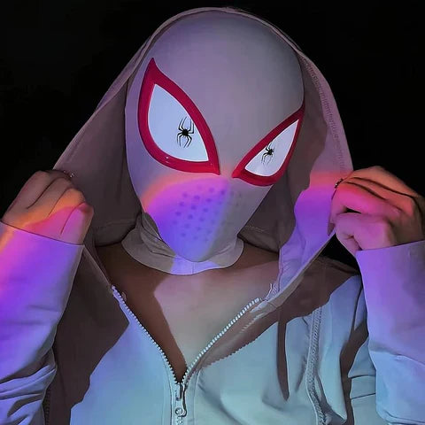 Spiderman Mask With Movable Eyes Spiderman Mask With Movable Eyes