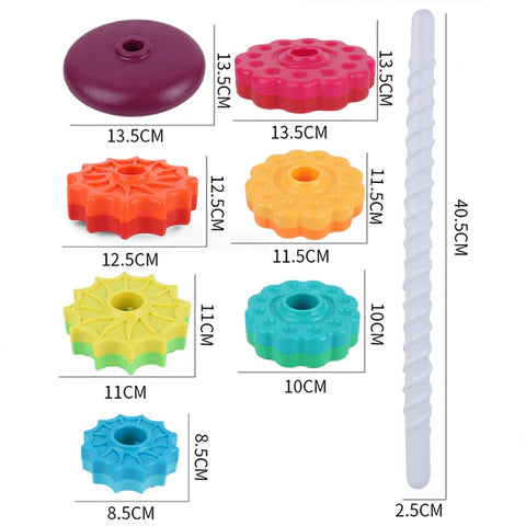 Spinbow - Child's Fun and Educational Colour Tower Spinbow - Child's Fun and Educational Colour Tower
