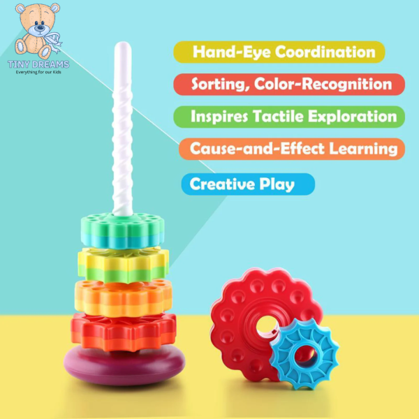 Spinbow - Child's Fun and Educational Colour Tower Spinbow - Child's Fun and Educational Colour Tower