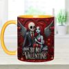 Spooky Be My Valentine - Personalized Accent Mug - Gift For Couples, Movie Fans | NL122 Spooky Be My Valentine - Personalized Accent Mug - Gift For Couples, Movie Fans | NL122