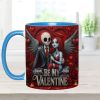 Spooky Be My Valentine - Personalized Accent Mug - Gift For Couples, Movie Fans | NL122 Spooky Be My Valentine - Personalized Accent Mug - Gift For Couples, Movie Fans | NL122