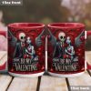 Spooky Be My Valentine - Personalized Accent Mug - Gift For Couples, Movie Fans | NL122 Spooky Be My Valentine - Personalized Accent Mug - Gift For Couples, Movie Fans | NL122