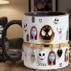 Spooky Characters - Personalized Accent Mug - Gift For Movie Fans NL122 Spooky Characters - Personalized Accent Mug - Gift For Movie Fans NL122