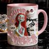 Spooky Cupid Vibes - Personalized Accent Mug - Gift For Couple, Fan Movies HH01