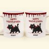 Spooky Fluffy Cat - Personalized Mug