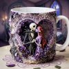 Spooky From Our First Kiss Till Our Last Breath - Personalized White Edge-To-Edge Mug - Gift For Couples, Movie Fans NL122
