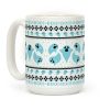 Spooky Ghosts Ugly Sweater Coffee Mug Spooky Ghosts Ugly Sweater Coffee Mug