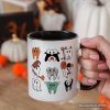 Spooky Halloween Dentist Personalized Mug, Teeth Monster Gift for Dental Crew with Custom Name Spooky Halloween Dentist Personalized Mug, Teeth Monster Gift for Dental Crew with Custom Name