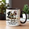 Spooky I F*cking Love You - Personalized Accent Mug - Gift For Couple, Fan Movies, Christmas, Valentine HH01 Spooky I F*cking Love You - Personalized Accent Mug - Gift For Couple, Fan Movies, Christmas, Valentine HH01