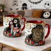 Spooky I F**king Love You Either Way Works - Personalized Accent Mug - Gift For Couple, Fan Movies HH01 Spooky I F**king Love You Either Way Works - Personalized Accent Mug - Gift For Couple, Fan Movies HH01