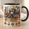 Spooky I Want To Kiss All My Four Lips - Personalized Accent Mug - Gift For Couple, Fan Movies HH01