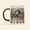 Spooky I Want To Kiss All My Four Lips - Personalized Accent Mug - Gift For Couple, Fan Movies HH01
