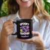 Spooky Teacher Neon Ghost Personalized Mug, Retro Halloween Gift with Custom Name for Educators Spooky Teacher Neon Ghost Personalized Mug, Retro Halloween Gift with Custom Name for Educators