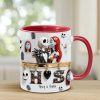 Spooky Till Death Do Us Part - Personalized Accent Mug - Gift For Couple, Christmas, Valentine HH01