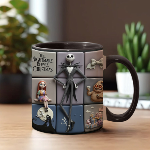 Spooky Till The Death Part - Personalized Accent Mug - Christmas Gift For Movie Fans NL122 Spooky Till The Death Part - Personalized Accent Mug - Christmas Gift For Movie Fans NL122