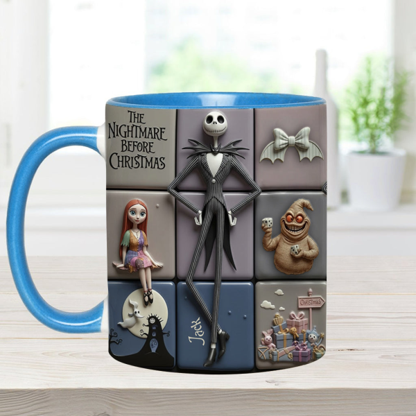 Spooky Till The Death Part - Personalized Accent Mug - Christmas Gift For Movie Fans NL122 Spooky Till The Death Part - Personalized Accent Mug - Christmas Gift For Movie Fans NL122