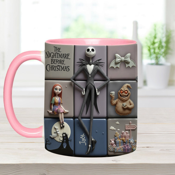 Spooky Till The Death Part - Personalized Accent Mug - Christmas Gift For Movie Fans NL122 Spooky Till The Death Part - Personalized Accent Mug - Christmas Gift For Movie Fans NL122