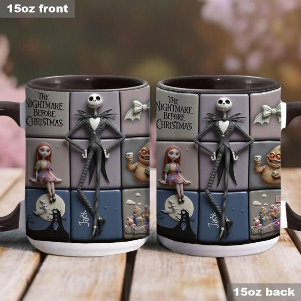 Spooky Till The Death Part - Personalized Accent Mug - Christmas Gift For Movie Fans NL122 Spooky Till The Death Part - Personalized Accent Mug - Christmas Gift For Movie Fans NL122
