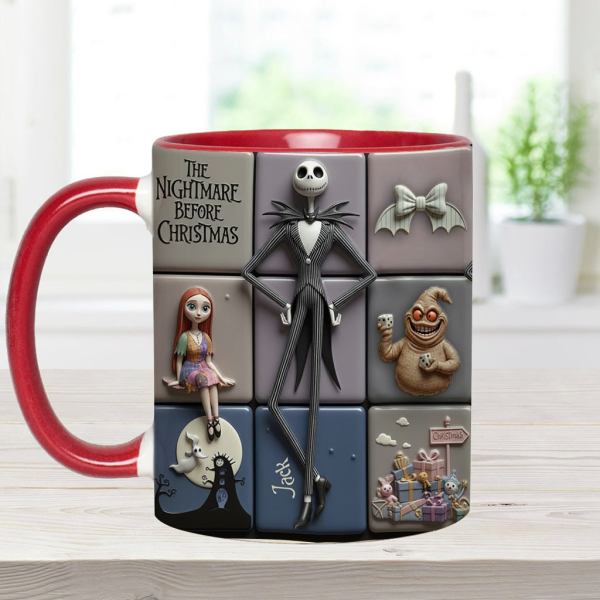 Spooky Till The Death Part - Personalized Accent Mug - Christmas Gift For Movie Fans NL122 Spooky Till The Death Part - Personalized Accent Mug - Christmas Gift For Movie Fans NL122