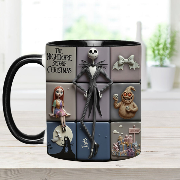 Spooky Till The Death Part - Personalized Accent Mug - Christmas Gift For Movie Fans NL122 Spooky Till The Death Part - Personalized Accent Mug - Christmas Gift For Movie Fans NL122