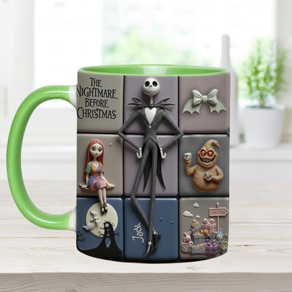 Spooky Till The Death Part - Personalized Accent Mug - Christmas Gift For Movie Fans NL122 Spooky Till The Death Part - Personalized Accent Mug - Christmas Gift For Movie Fans NL122