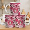 Spooky Vibes Only - Family Personalized Custom 3D Inflated Effect Printed Mug - Halloween Gift For Family Members