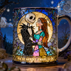 Spooky We're Simply Meant To Be - Personalized Accent Mug - Gift For Couples, Movie Fans NL122