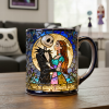 Spooky We're Simply Meant To Be - Personalized Accent Mug - Gift For Couples, Movie Fans NL122
