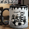 Spooky With Alphabet - Personalized Accent Mug - Christmas Gift For Movie Fans HH01 Spooky With Alphabet - Personalized Accent Mug - Christmas Gift For Movie Fans HH01