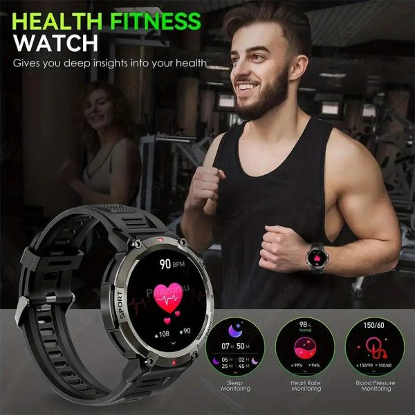 Sports Smartwatch Fitness Tracker For Men Sports Smartwatch Fitness Tracker For Men