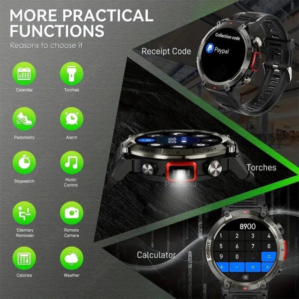Sports Smartwatch Fitness Tracker For Men Sports Smartwatch Fitness Tracker For Men