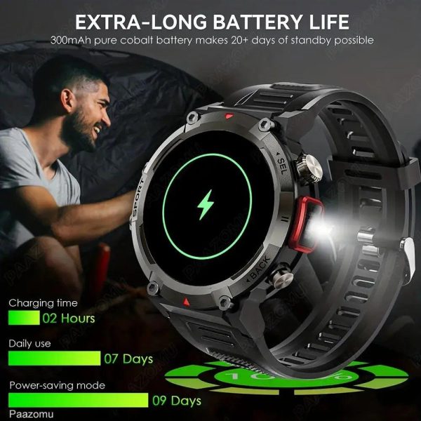 Sports Smartwatch Fitness Tracker For Men Sports Smartwatch Fitness Tracker For Men