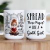 Spread Those Pages Like A Good Girl - Personalized Mug Spread Those Pages Like A Good Girl - Personalized Mug