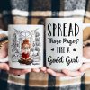 Spread Those Pages Like A Good Girl - Personalized Mug Spread Those Pages Like A Good Girl - Personalized Mug