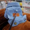 Spring Dog Suit Outfits Denim Coat Spring Dog Suit Outfits Denim Coat