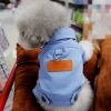 Spring Dog Suit Outfits Denim Coat Spring Dog Suit Outfits Denim Coat