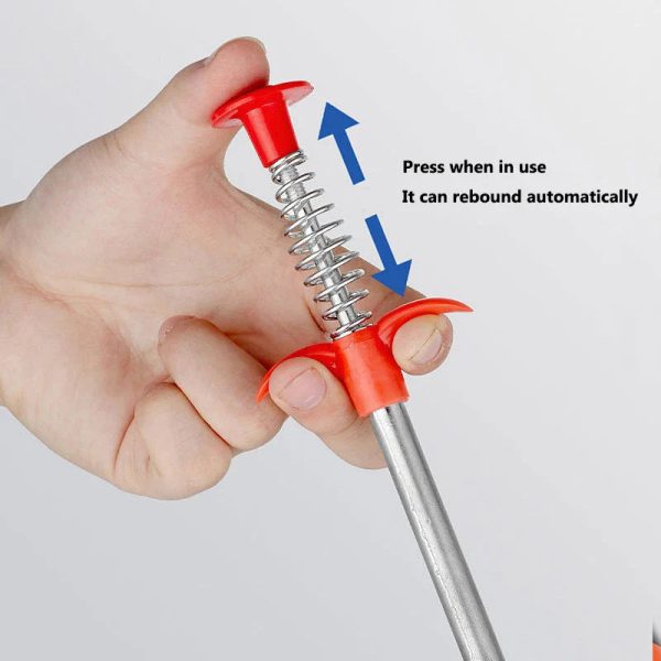 Spring Pipe Clog Remover