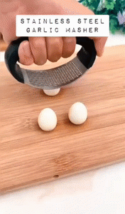 Stainless Steel Garlic Masher