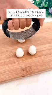 Stainless Steel Garlic Masher Stainless Steel Garlic Masher