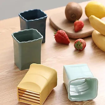 Stainless Steel Handheld Fruit Cup Slicer Stainless Steel Handheld Fruit Cup Slicer