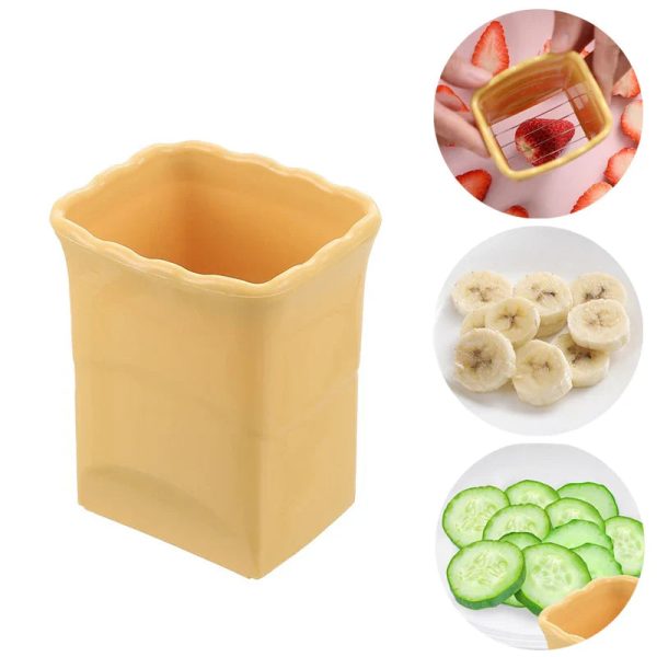 Stainless Steel Handheld Fruit Cup Slicer Stainless Steel Handheld Fruit Cup Slicer