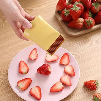 Stainless Steel Handheld Fruit Cup Slicer Stainless Steel Handheld Fruit Cup Slicer