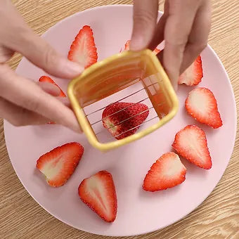 Stainless Steel Handheld Fruit Cup Slicer Stainless Steel Handheld Fruit Cup Slicer
